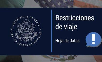 Estados Unidos vuelve a decir ¡NO! a viajeros que cruzan sus fronteras terrestres