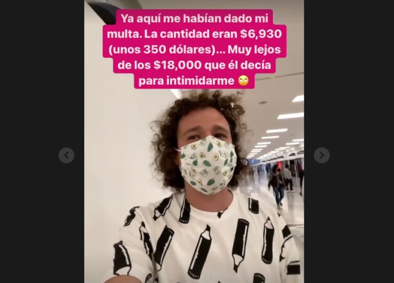 Dónde se metió Luisito Comunica para que lo multarán por usar el celular en el AICM