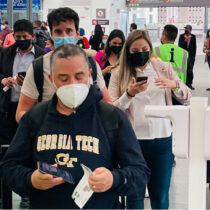 Caos en el Aeropuerto de la Ciudad de México