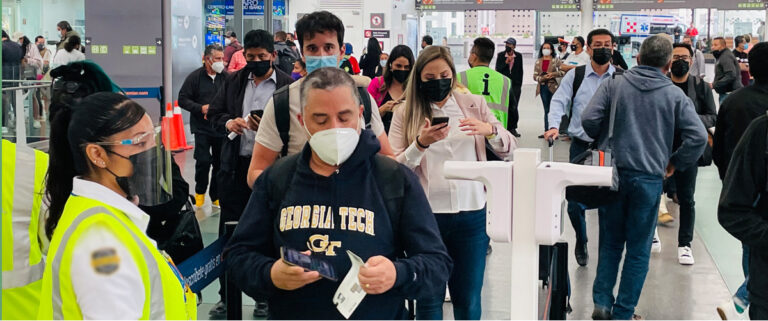 Caos en el Aeropuerto de la Ciudad de México