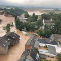 Alemania bajo el agua