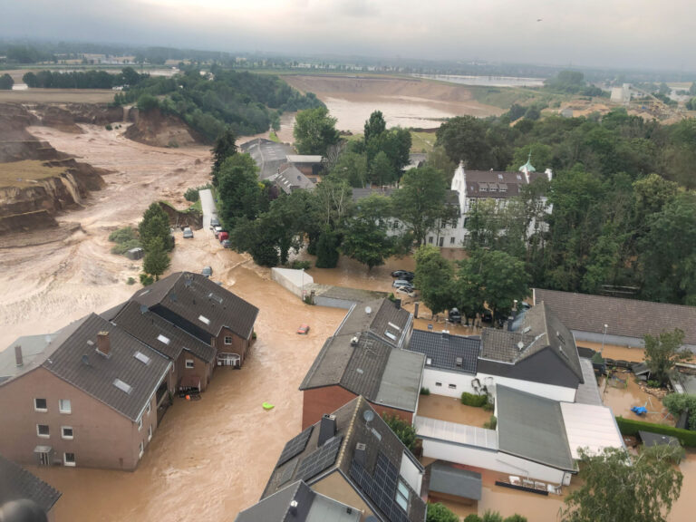 Alemania bajo el agua