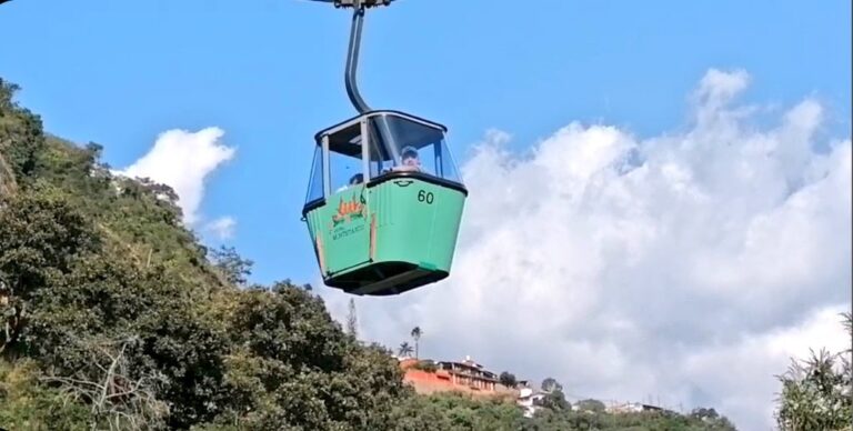 Turistas del Teleférico en Taxco, Guerrero ¡La vieron cerca!