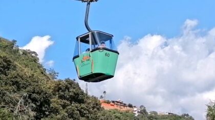 Turistas del Teleférico en Taxco, Guerrero ¡La vieron cerca!