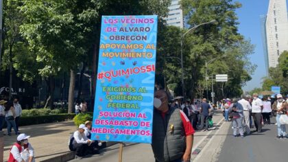 De nuevo marchan los padres de niños con cáncer en la CDMX