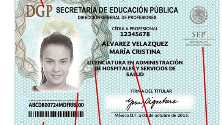 La cédula profesional electrónica ya es válida