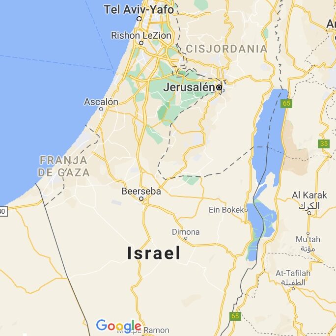 ¿Dónde está Palestina? En Google Maps no