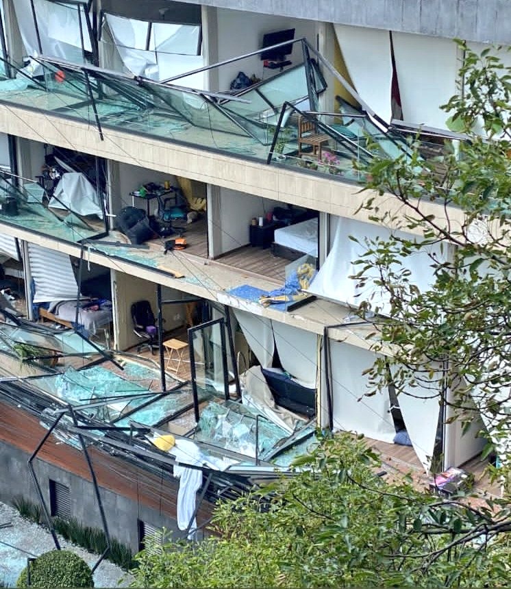 Caos en la CDMX por explosión en edificio