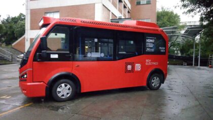 ¡Chiquito! CDMX presentó a “Metrobusito”, 100% eléctrico