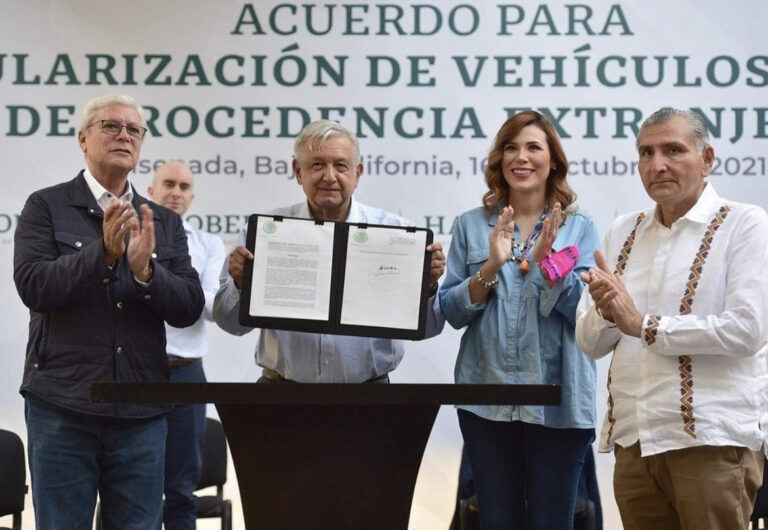 Desata inconformidades decreto de AMLO para legalizar autos chocolate 