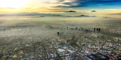 La contaminación del aire en la Ciudad de México