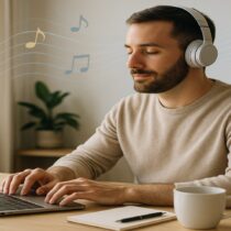 ¿Escuchar música mientras trabajas? Pros, contras y lo que dice la ciencia