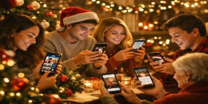 La tendencia de las fechas decembrinas en redes sociales: conexión, consumo y emoción