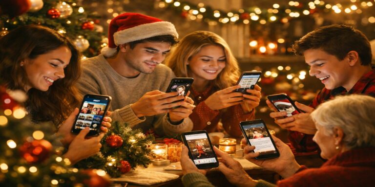 La tendencia de las fechas decembrinas en redes sociales: conexión, consumo y emoción