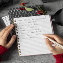 Empezar el año sin listas interminables de propósitos