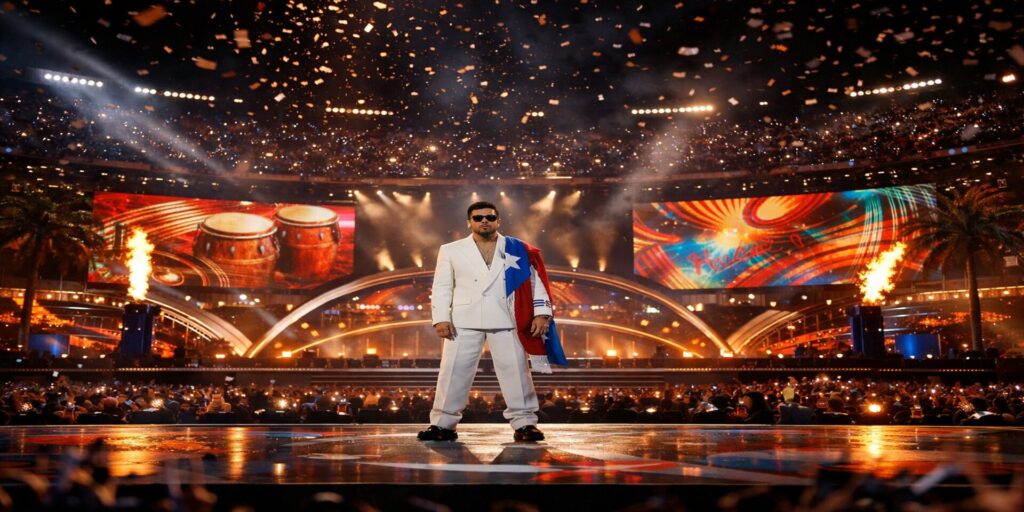 Impacto del espectáculo de medio tiempo de Bad Bunny en el Super Bowl LX