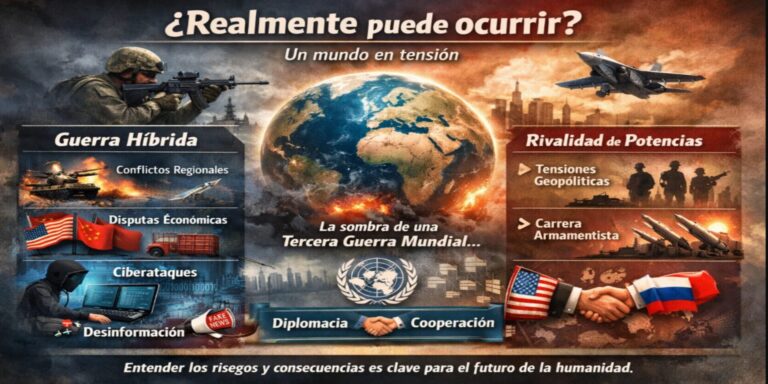 ¿Está cerca la Tercera Guerra Mundial? Antecedentes, riesgos y posibles repercusiones