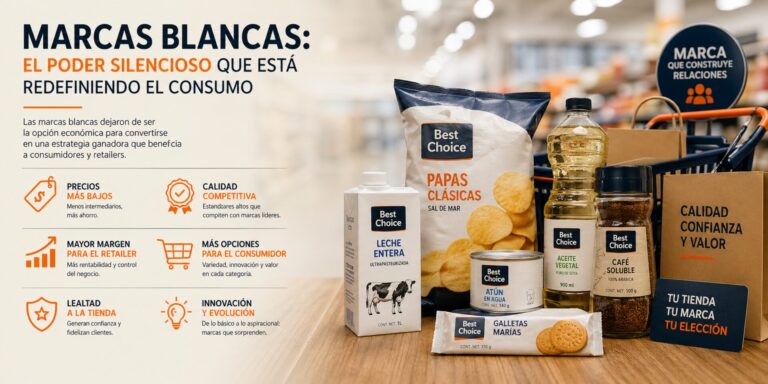 Marcas blancas: el poder silencioso que está redefiniendo el consumo
