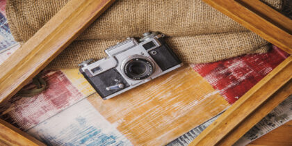 El encanto de lo vintage en decoración, moda y fotografía