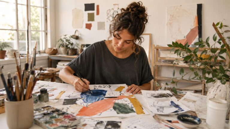 El arte no empieza con talento, sino con curiosidad